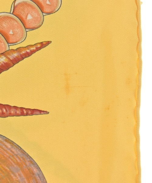 HERMES（エルメス）バンダナ・スカーフ 黄 サイズ:- レディース/2200659906779