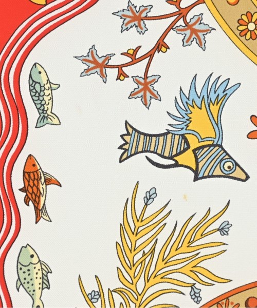 HERMES（エルメス）バンダナ・スカーフ 赤 サイズ:- レディース/2200659906809