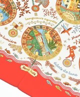 HERMES（エルメス）バンダナ・スカーフ 赤 サイズ:- レディース/2200659906809