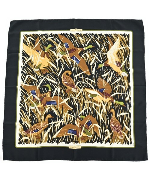 HERMES(エルメス)バンダナ・スカーフ 黒 サイズ:-/2200659906823