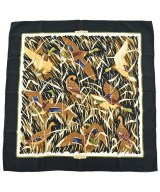 HERMES（エルメス）バンダナ・スカーフ 黒 サイズ:- レディース/2200659906823