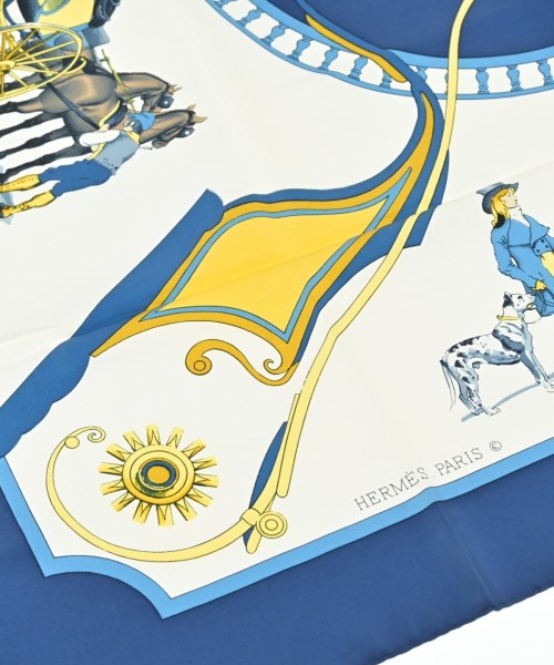 HERMES（エルメス）バンダナ・スカーフ 白 サイズ:90 レディース/2200659906854