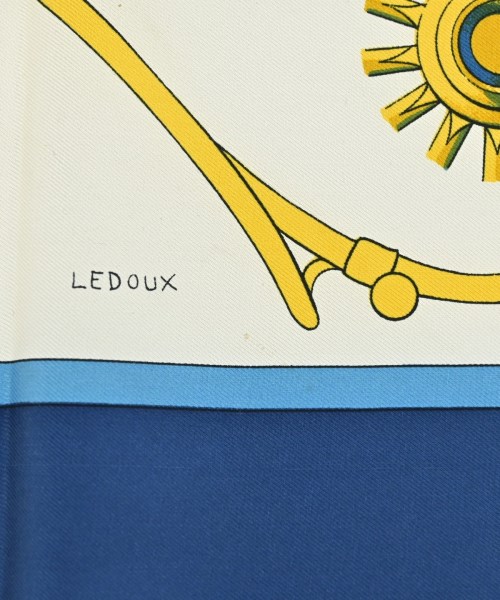 HERMES（エルメス）バンダナ・スカーフ 白 サイズ:90 レディース/2200659906854