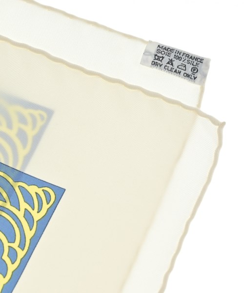 HERMES（エルメス）バンダナ・スカーフ 白 サイズ:- レディース/2200659906922