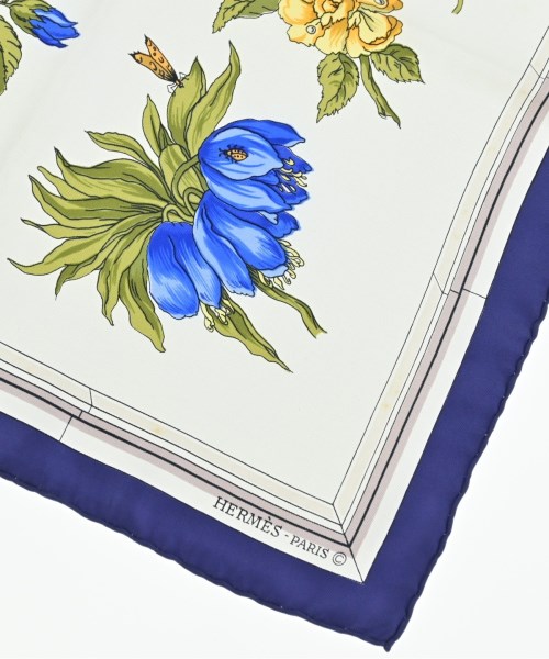 HERMES（エルメス）バンダナ・スカーフ 白 サイズ:- レディース/2200659906939