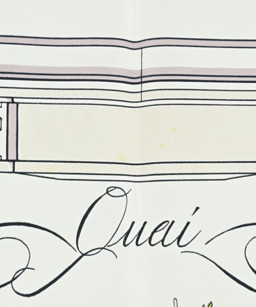 HERMES（エルメス）バンダナ・スカーフ 白 サイズ:- レディース/2200659906939