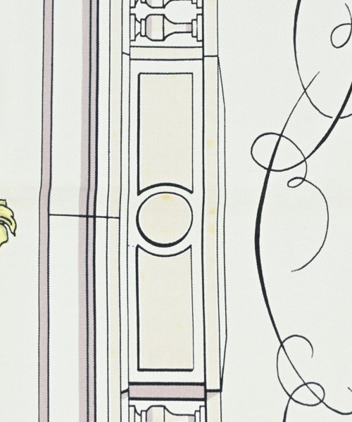 HERMES（エルメス）バンダナ・スカーフ 白 サイズ:- レディース/2200659906939