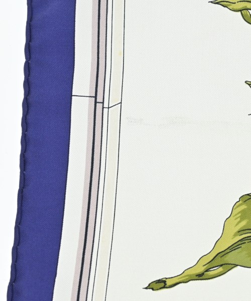 HERMES（エルメス）バンダナ・スカーフ 白 サイズ:- レディース/2200659906939