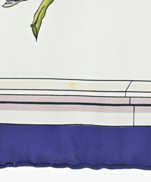 HERMES（エルメス）バンダナ・スカーフ 白 サイズ:- レディース/2200659906939