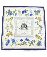 HERMES（エルメス）バンダナ・スカーフ 白 サイズ:- レディース/2200659906939