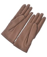 HERMES（エルメス）手袋 茶 サイズ:6.5 レディース/2200660413037
