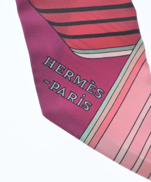 HERMES（エルメス）バンダナ・スカーフ ピンク サイズ:- レディース/2200660477022