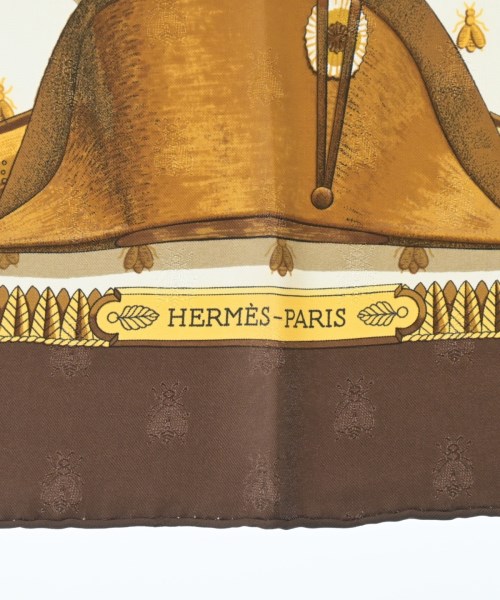 HERMES（エルメス）バンダナ・スカーフ 茶 サイズ:- レディース/2200660767055