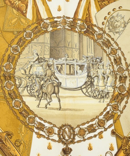 HERMES（エルメス）バンダナ・スカーフ 茶 サイズ:- レディース/2200660767055