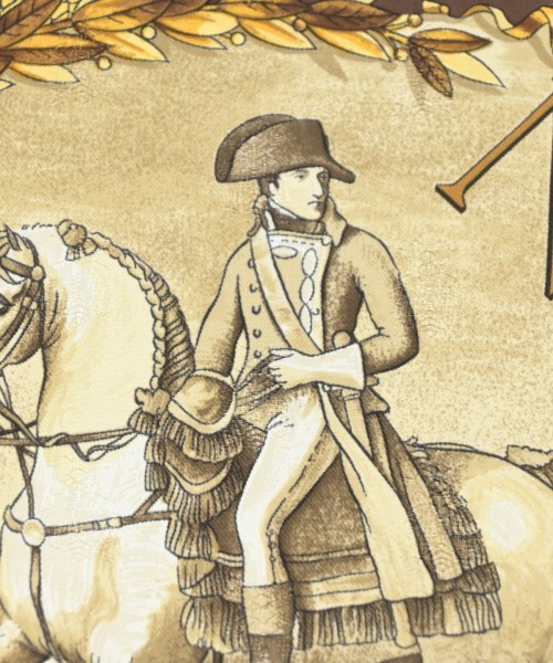 HERMES（エルメス）バンダナ・スカーフ 茶 サイズ:- レディース/2200660767055