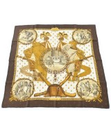 HERMES（エルメス）バンダナ・スカーフ 茶 サイズ:- レディース/2200660767055