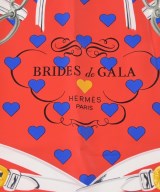 HERMES（エルメス）バンダナ・スカーフ 赤 サイズ:- レディース/2200660767086