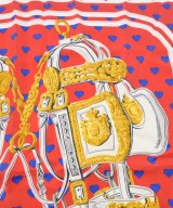 HERMES（エルメス）バンダナ・スカーフ 赤 サイズ:- レディース/2200660767086
