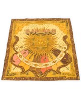 HERMES（エルメス）バンダナ・スカーフ 黄 サイズ:- レディース/2200660767093