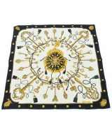 HERMES（エルメス）バンダナ・スカーフ 白 サイズ:- レディース/2200660767109