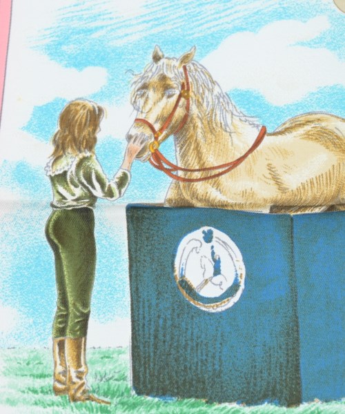 HERMES（エルメス）バンダナ・スカーフ ピンク サイズ:- レディース/2200660767116