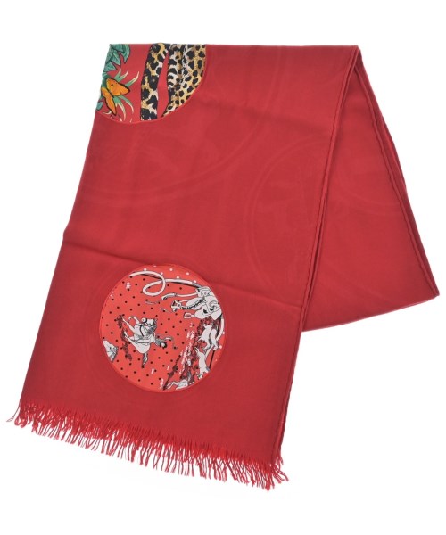 HERMES(エルメス)バンダナ・スカーフ 赤 サイズ:-/2200661265093