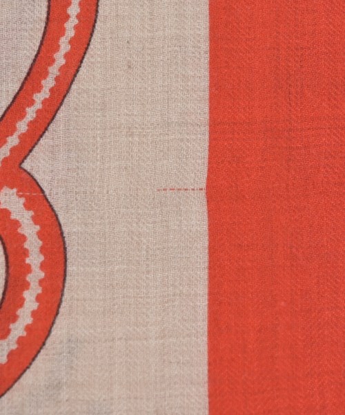 HERMES（エルメス）バンダナ・スカーフ オレンジ サイズ:140 レディース/2200661265109