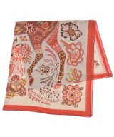 HERMES（エルメス）バンダナ・スカーフ オレンジ サイズ:140 レディース/2200661265109