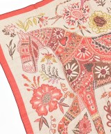 HERMES（エルメス）バンダナ・スカーフ オレンジ サイズ:140 レディース/2200661265109