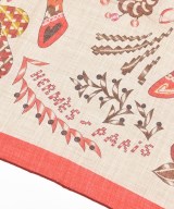 HERMES（エルメス）バンダナ・スカーフ オレンジ サイズ:140 レディース/2200661265109