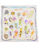 HERMES（エルメス）バンダナ・スカーフ グレー サイズ:70 レディース/2200659089168