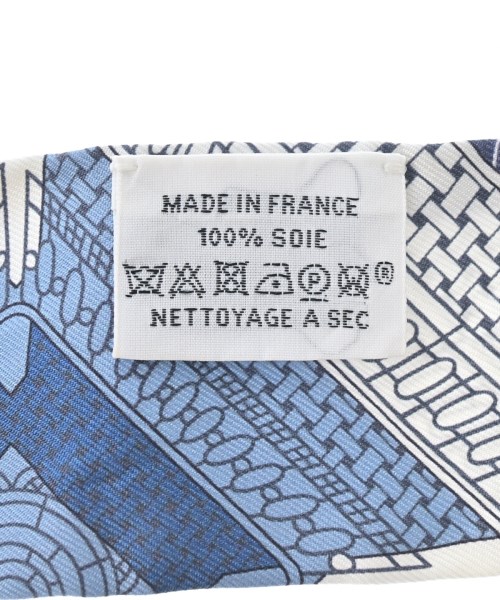HERMES（エルメス）バンダナ・スカーフ 青 サイズ:- レディース/2200659089182