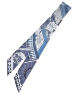 HERMES（エルメス）バンダナ・スカーフ 青 サイズ:- レディース/2200659089182