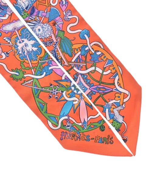 HERMES（エルメス）バンダナ・スカーフ オレンジ サイズ:- レディース/2200659089199