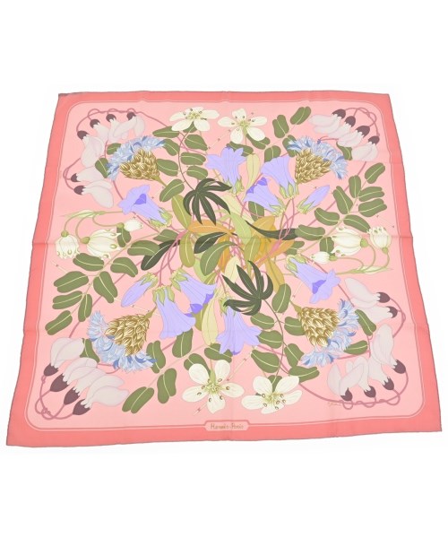 HERMES(エルメス)バンダナ・スカーフ ピンク サイズ:90/2200660773278