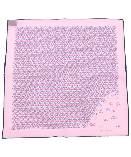 HERMES(エルメス)バンダナ・スカーフ ピンク サイズ:45/2200660975030