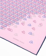 HERMES（エルメス）バンダナ・スカーフ ピンク サイズ:45 レディース/2200660975030