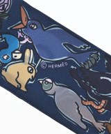 HERMES（エルメス）バンダナ・スカーフ 紺 サイズ:- レディース/2200661603055