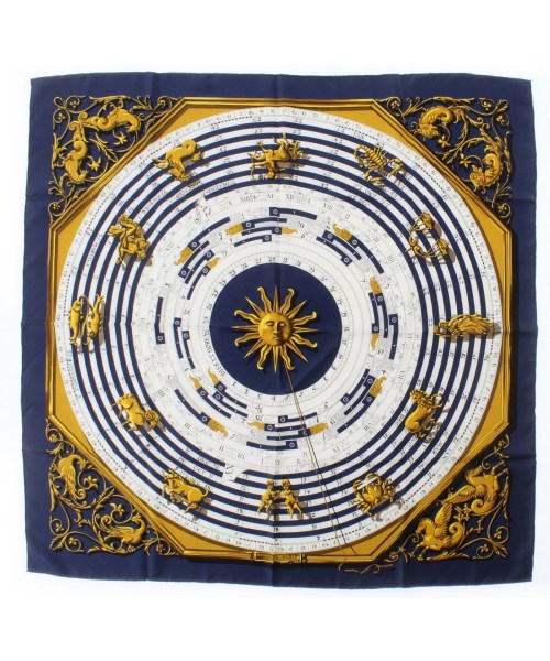 HERMES(エルメス)バンダナ・スカーフ 白 サイズ:90/2200661750056