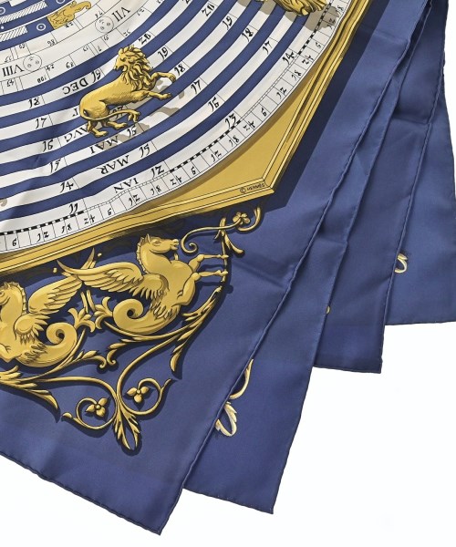 HERMES（エルメス）バンダナ・スカーフ 白 サイズ:90 レディース/2200661750056