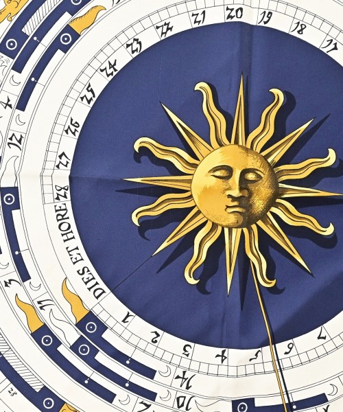 HERMES（エルメス）バンダナ・スカーフ 白 サイズ:90 レディース/2200661750056