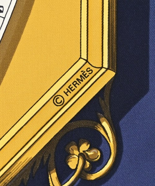 HERMES（エルメス）バンダナ・スカーフ 白 サイズ:90 レディース/2200661750056