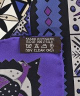 HERMES（エルメス）バンダナ・スカーフ 紫 サイズ:90 レディース/2200662142034