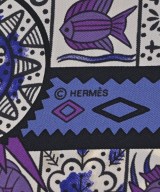 HERMES（エルメス）バンダナ・スカーフ 紫 サイズ:90 レディース/2200662142034