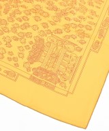 HERMES（エルメス）バンダナ・スカーフ 黄 サイズ:90 レディース/2200662142041