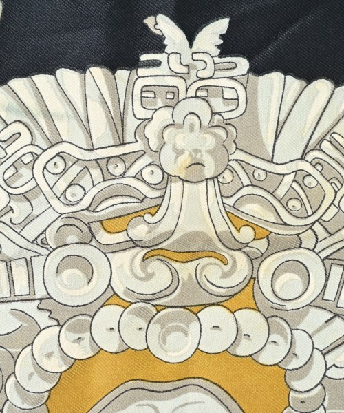 HERMES（エルメス）バンダナ・スカーフ 紺 サイズ:90 レディース/2200662395041