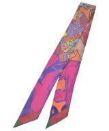 HERMES（エルメス）バンダナ・スカーフ ピンク サイズ:- レディース/2200662395058
