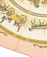 HERMES（エルメス）バンダナ・スカーフ ピンク サイズ:90 レディース/2200713625127