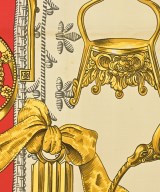 HERMES（エルメス）バンダナ・スカーフ ベージュ サイズ:90 レディース/2200713625899