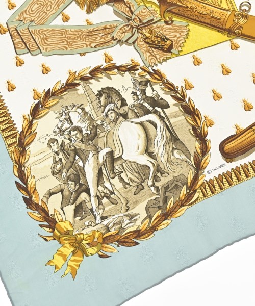 HERMES（エルメス）バンダナ・スカーフ その他（柄物・カラフル） サイズ:90 レディース/2200713625998